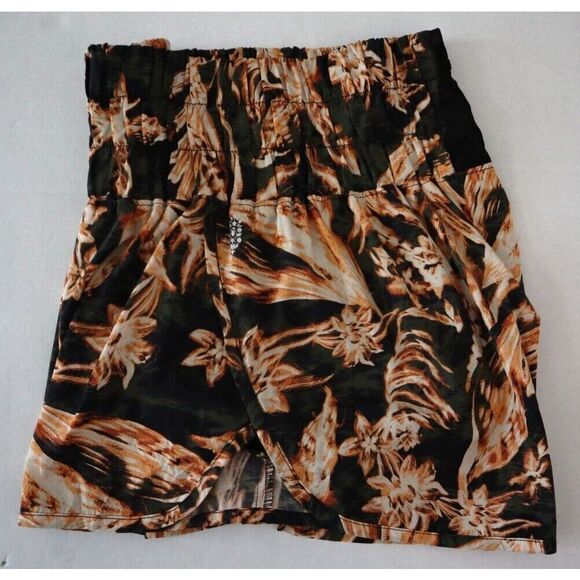 FP Movement OB1223545 Women Sz M Green Combo The Way Home Printed Running Shorts - Picture 7 of 9